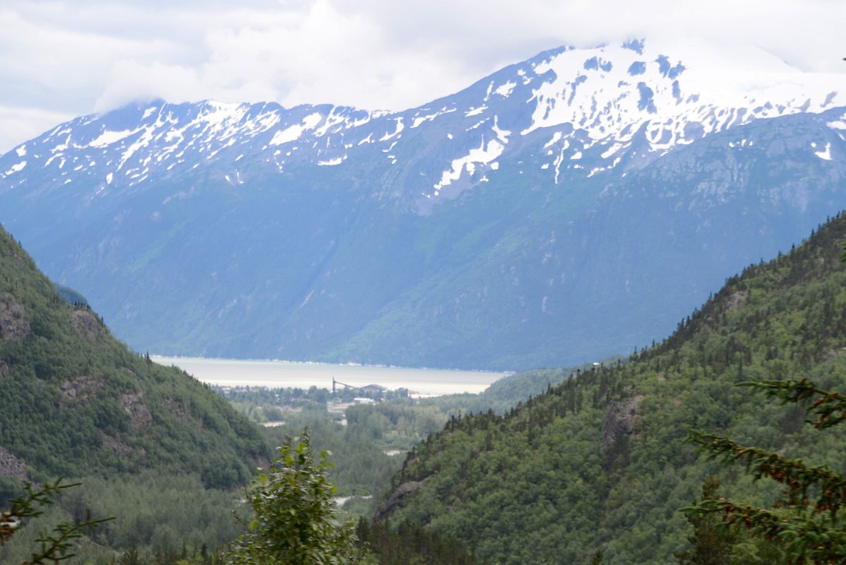 27 Skagway Ahead From The White Pass and Yukon Route Train As It Nears Skagway